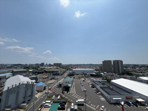 南側バルコニーからの眺望