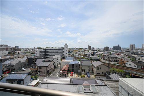 南側バルコニーからの眺望
