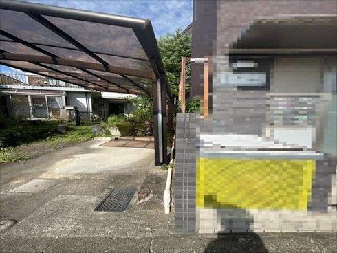 隣地境界①（2026年8月撮影）