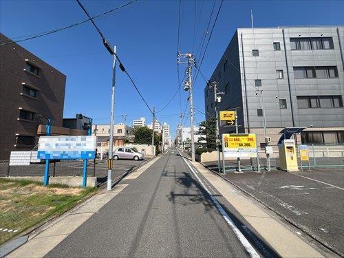 前面道路写真