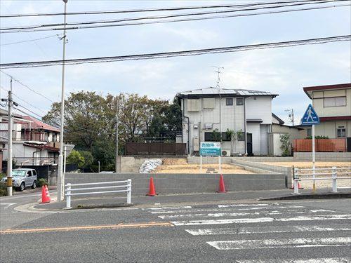 現地(北西側から/2026年10月撮影）