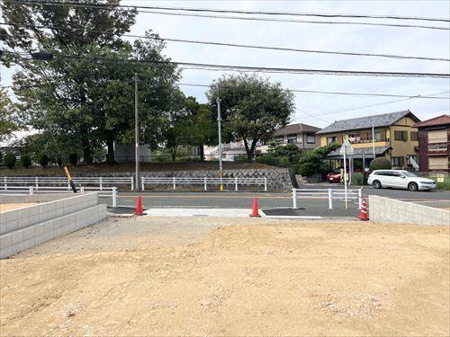 北西側敷地(2026年10月撮影)