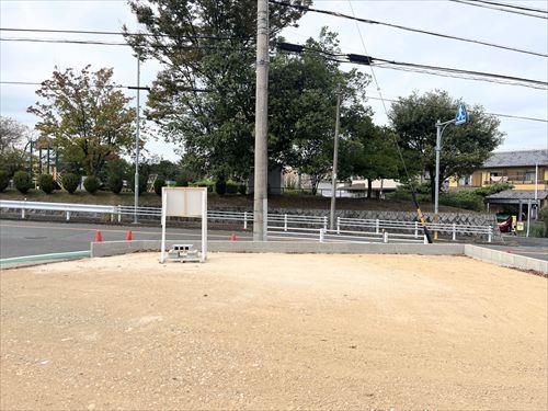 北西側敷地(2026年10月撮影）