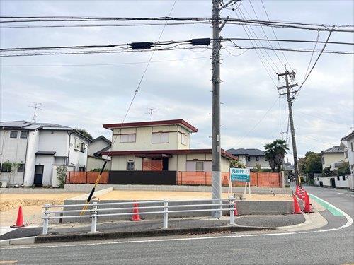 現地(北西側から/2026年10月撮影）