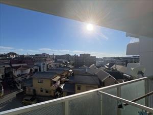 南側バルコニー