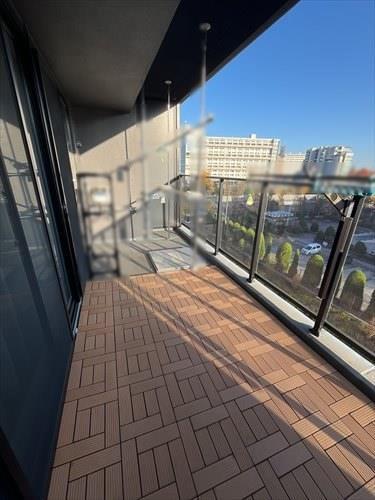 南向きバルコニー