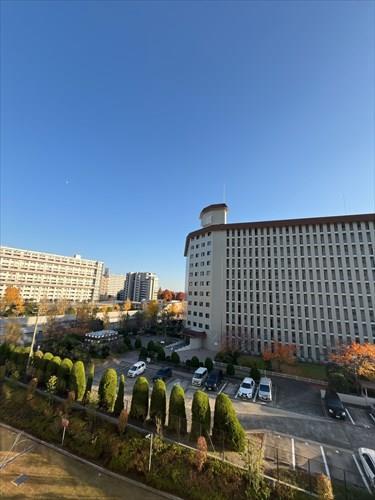 南向きバルコニーからの眺望