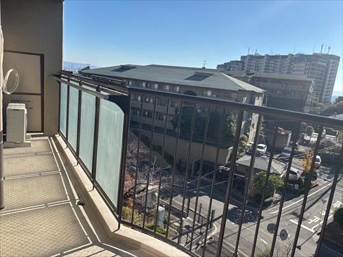 南向きバルコニー