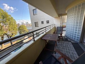 北東側バルコニー