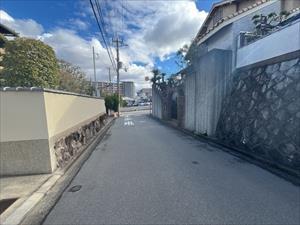 現地+北側前面道路