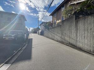 現地+東側前面道路