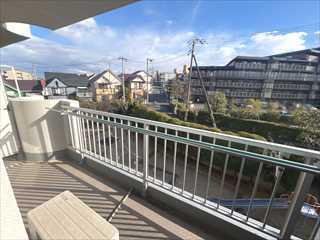 南側バルコニー