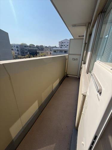 南向きバルコニー