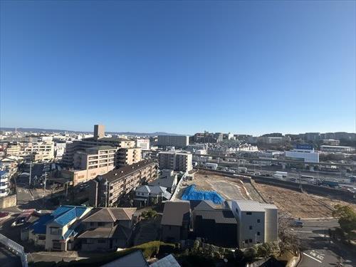 南東向きバルコニーからの眺望