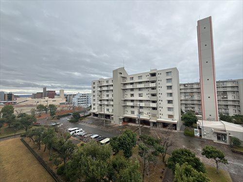 南西向きバルコニーからの眺望