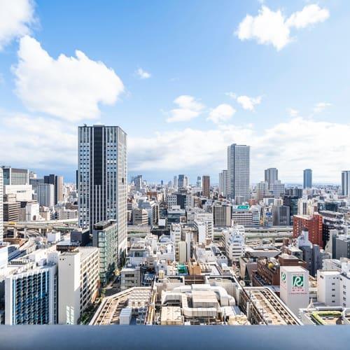 バルコニーからの眺望