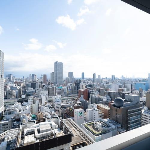 バルコニーからの眺望