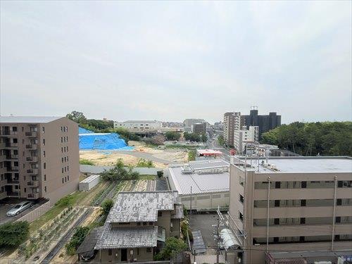 南西向きバルコニーからの眺望