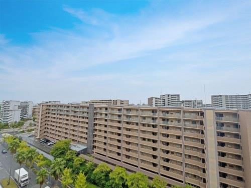 南向きバルコニーからの眺望①