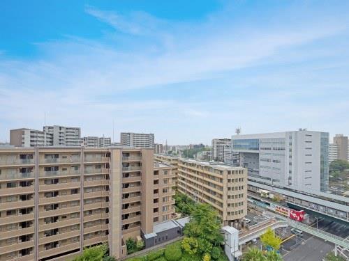南向きバルコニーからの眺望②