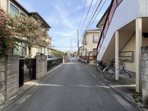 前面道路（物件：右手）