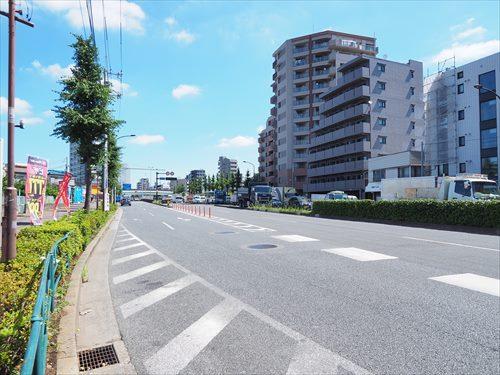 前面道路(物件:左手)