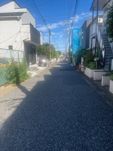 前面道路（物件：左手）