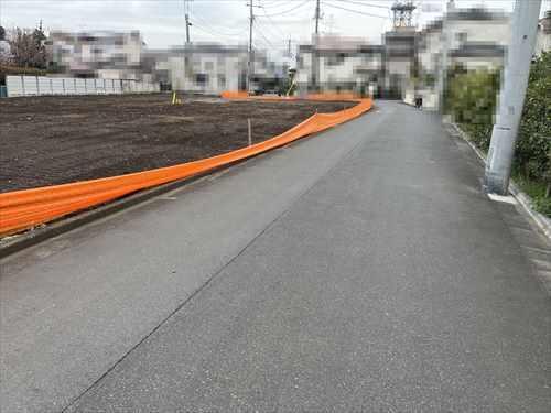 西側道路