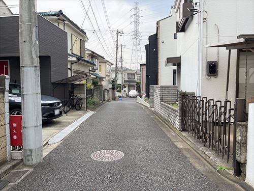 前面道路（物件：右手）