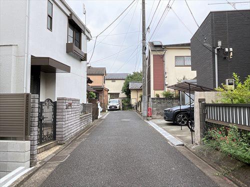 前面道路（物件：左手）