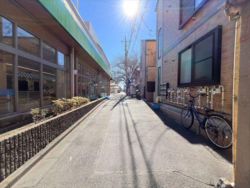 前面道路（物件：右手）