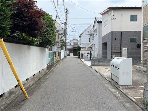 前面道路（物件：右手）