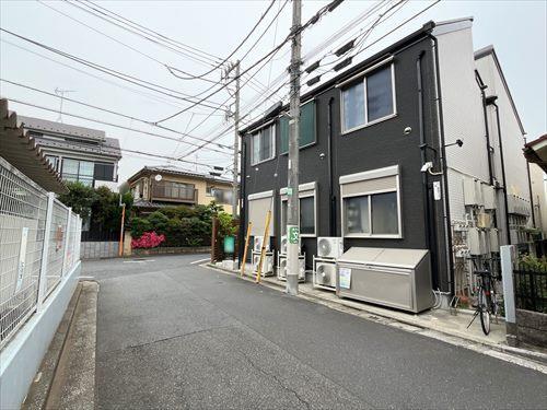 西側道路を含む現地