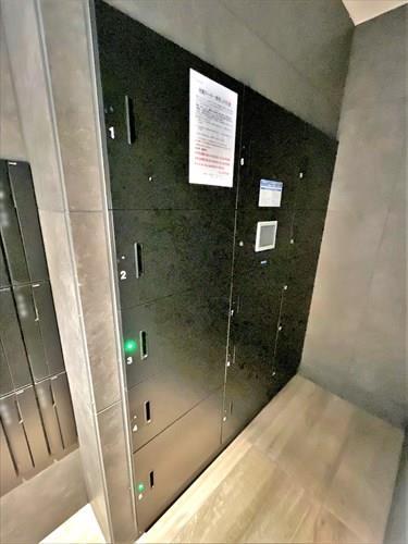 宅配ボックス（2025年9月撮影時）