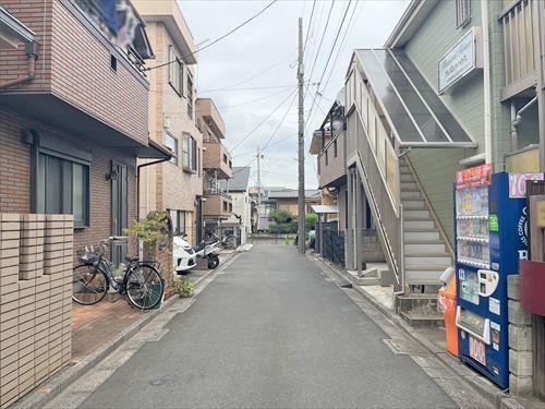 前面道路（物件：右手）