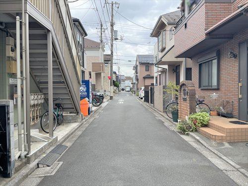 前面道路（物件：左手）