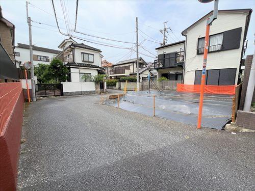 南側道路を含む現地