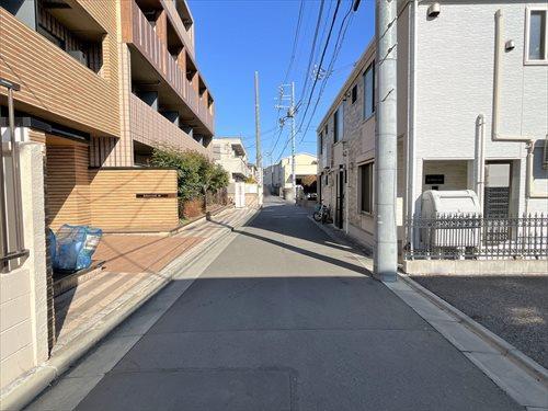 前面道路（物件：左手）