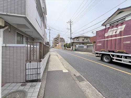 前面道路（物件：左手）
