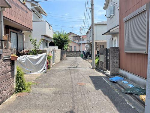 前面道路（物件：右手）