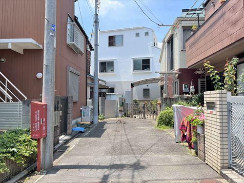 前面道路（物件：左手）
