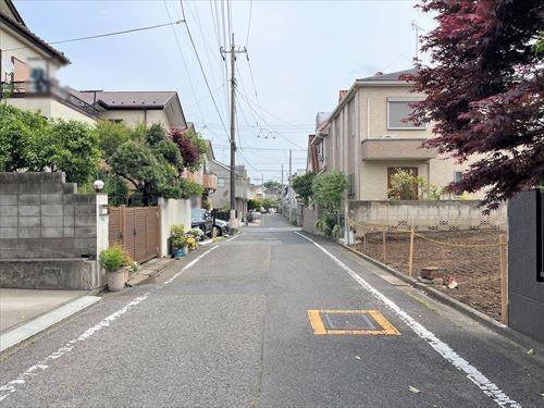 前面道路（物件：右手）