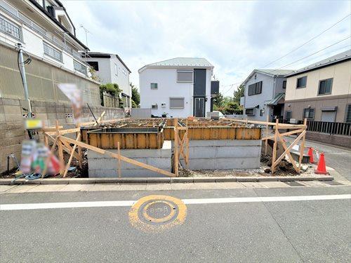 北西側現地