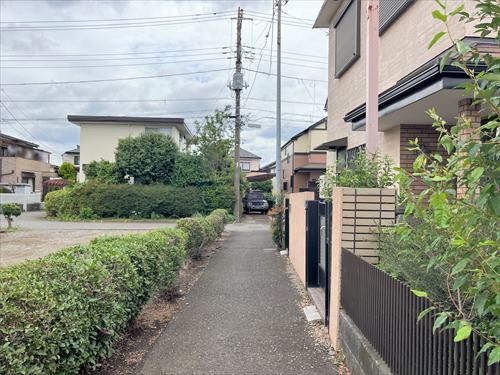 前面道路（物件：右手）