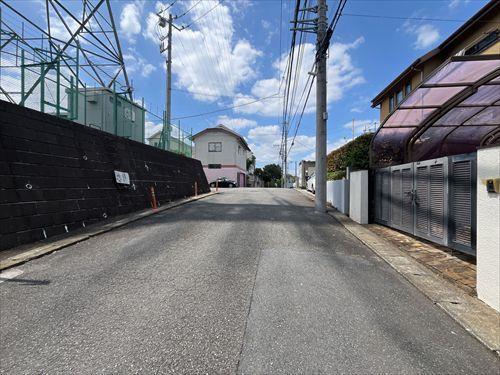 前面道路（物件：右手）