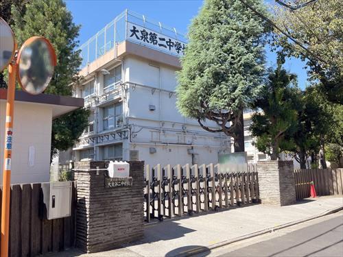 練馬区立大泉第二中学校 1250ｍ