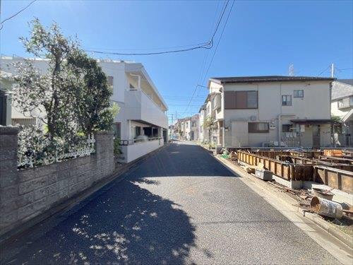 前面道路（物件：右手）
