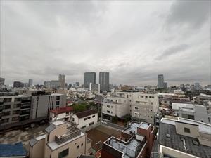 南側バルコニーからの眺望