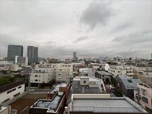 南側バルコニーからの眺望