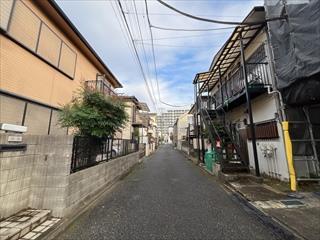 前面道路 西側から撮影 前面道路 西側から撮影